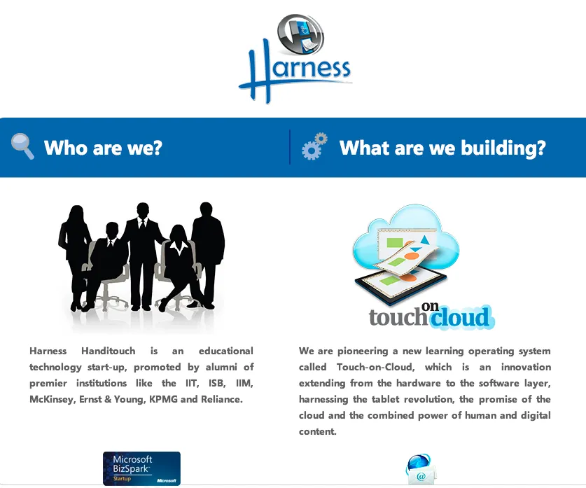 Touch on Cloud, a Learning Operating System aims at Revolutionizing Indian Education